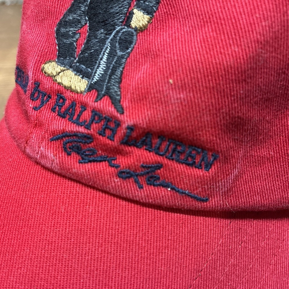 Polo Ralph Lauren Embroidered Polo Bear Men's Cap RL 2000 Polo Spy Bear Read - Picture 6 of 6